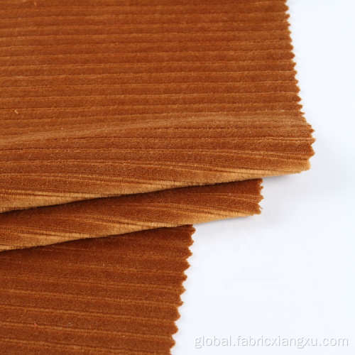 Corduroy Fabric customized corduroy dress materials for clothing garment Factory